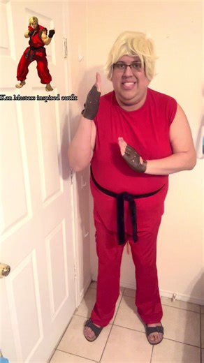 Ken masters inspired outfit #streetfighter #videogames #cosplay #fandom