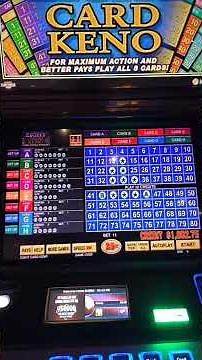 LIVE KENO ACTION!!