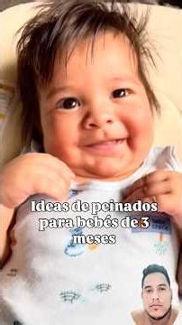 Hermosos Peinados para Bebés de 3 Meses que Te Derretirán el Corazón 👶💕