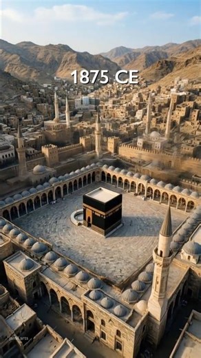 History of the Kaaba in Mecca | Then vs Now (Evolution) | 1400 YEARS OF KAABA HISTORY 🕋 #kaaba