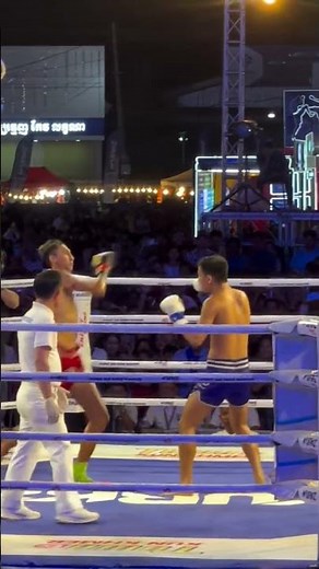 Only one Kick KO #kunkhmerfighting #boxing