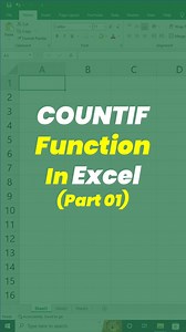 📊 Excel का COUNTIF function आपकी data analysis को super easy बना देता है। #Excel #CountIF #ExcelTips #ExcelFunctions #ExcelHacks #ExcelTricks | Chalo Ye Bhi Seekhe
