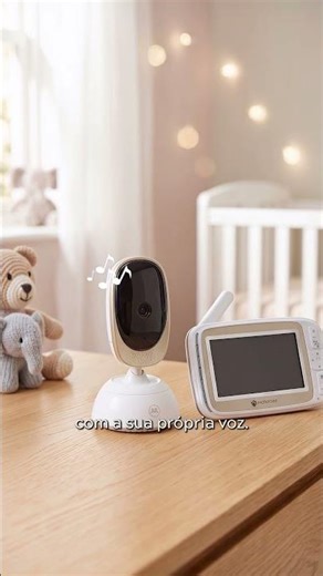 Babá Eletrônica VM85 Connect LCD 5.0 Zoom e Wi-Fi - Motorola