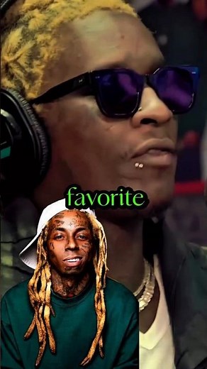 Why Lil Wayne Doesn’t Like Young Thug 🤫 #hiphop #hiphopculture #americanrapper