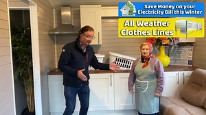 💶 SAVE MONEY this Winter with an ᴀʟʟ ᴡᴇᴀᴛʜᴇʀ ᴄʟᴏᴛʜᴇꜱ ʟɪɴᴇ 🌦️ Our All Weather Clothes Lines allow you to dry clothes all year round, rain, hail or shine! FREE Delivery & Assembly with just a 3 Week Lead Time. | Steeltech Garden Sheds