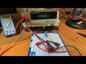 Fluke 8842A multimeter: 4-wire resistance measurement of milliohms
