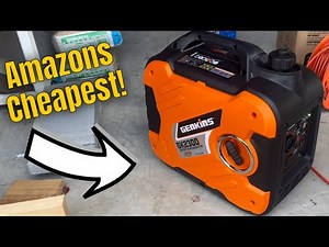 We Bought the CHEAPEST Inverter Generator on AMAZON! Genkins GK2300!