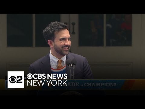 Watch Mayor Mamdani's full speech at the Knicks championship parade