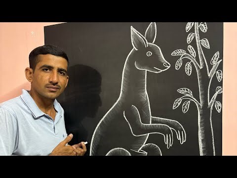 Learn how to draw a kangaroo use 11 and 22 numbers ||🤣🫣|| #numberart #kangaroo #drawingtutorial