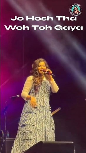 "Tumhe Jo Maine Dekha" Live by Shreya Ghoshal X Kinjal 💔 at KMC Manipal | #shorts #live #viral 🔥✨