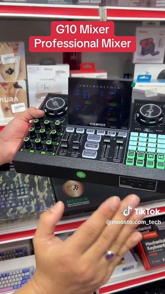 G10 Professional Mixer for High-Quality Audio