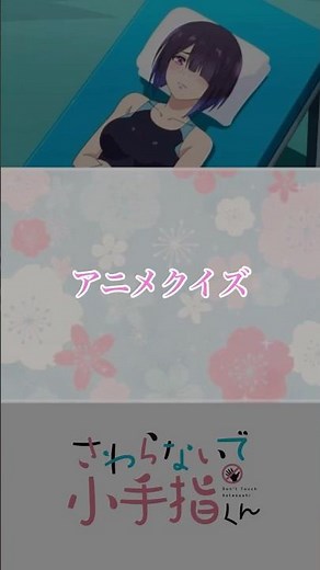 あなたは解ける？超難問アニメクイズ第188問【さわらないで小手指くん】