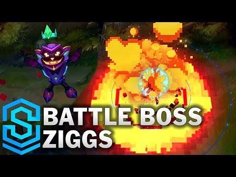 Battle Boss Ziggs Skin Spotlight - League of Legends