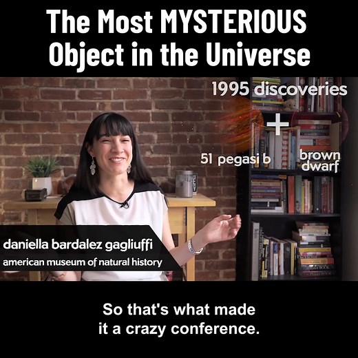 Physics Girl astrophysics series - Brown Dwarfs are among the most recently observed objects in the universe. They have at MOST 8% the mass of the Sun. The lower mass boundary is not known! So they are halfway between stars and gas giant planets. Astrophysicist Daniella Bardalez Gagliuffi sits down with Dianna Cowern to discuss the latest research and the history of Brown Dwarfs. Dianna filmed this before her illness in 2018. Creator: Dianna Cowern Editing: Jabril Ashe Original animations: Kyle