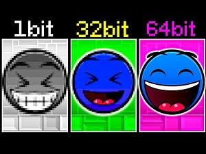 Custom Geometry Dash Faces but everytime more and more bits 6