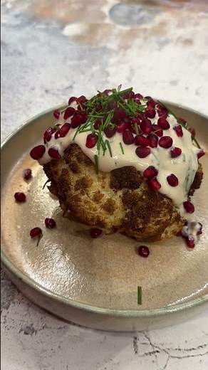 Chou-fleur à l'Airfryer sauce tahiné ! Un délice !