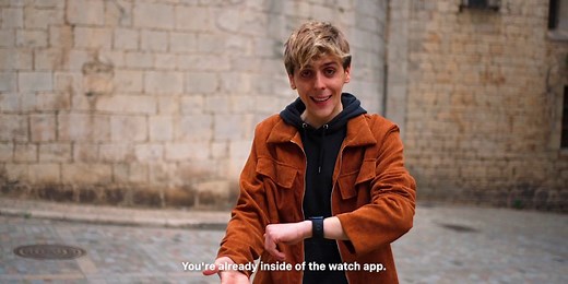 Wristcam, Smart Dual-Camera Band for Apple Watch (Apple MFi Certified), 8MP Sensor, Full HD Video/720P Sport Mode, (New) Pro. Image Stabilization, WiFi, IP68 Water Resistant, Siri Integration