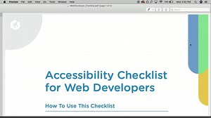 Accessibility and Product Development