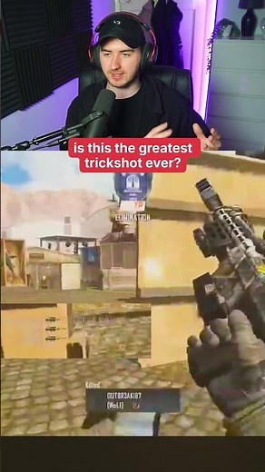 Best Trickshot Ever 😲 #callofduty #nostalgia