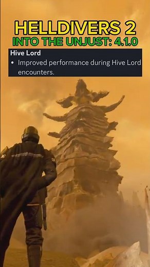 Hive Lord FIXES After Patch 4.1.0 - Helldivers 2