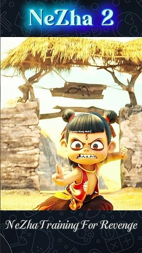 Ne Zha 2 😱🔥 Nezha Training for Revenge 🔥☠️ #funnyexpression