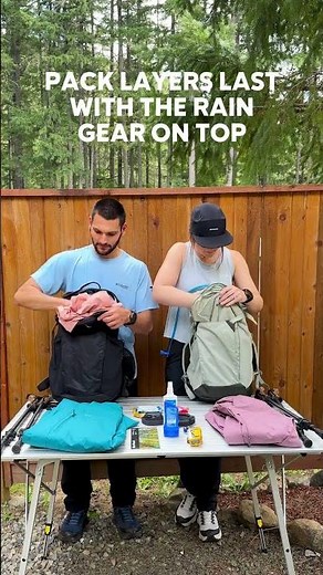 Daypack Features and Packing Tips​