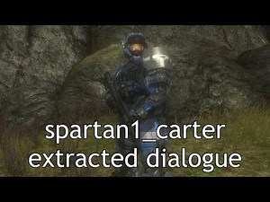 Halo Reach Datamined Audio - Carter