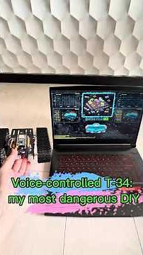 Esp32 robot with voice control 🤖🎤 | DIY Arduino project #esp32 #voicerecognition