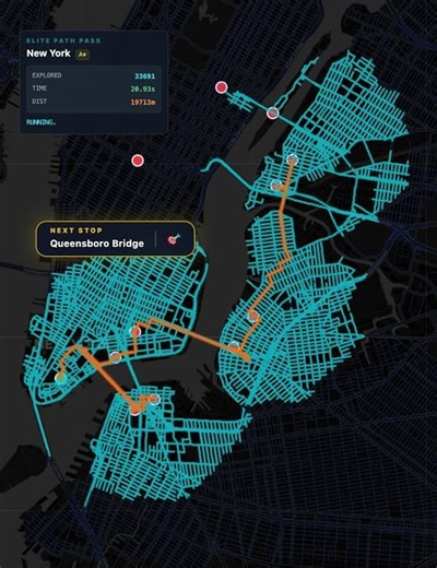 The A* 🗽 NYC BMW Q Bridge Challenge in 37s! 🌉🔥