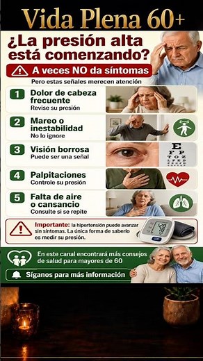 ¿La presión alta está comenzando? 5 señales que no debe ignorar