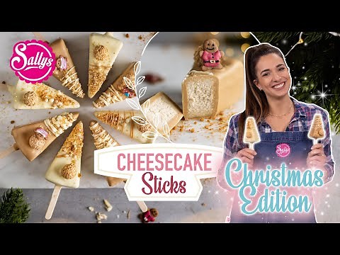 Cheesecake Sticks Christmas Edition / Weihnachtsrezept / Sallys Welt