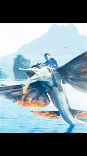 Lo'ak Rides Payakan Into Battle 🐋 Avatar: The Way of Water
