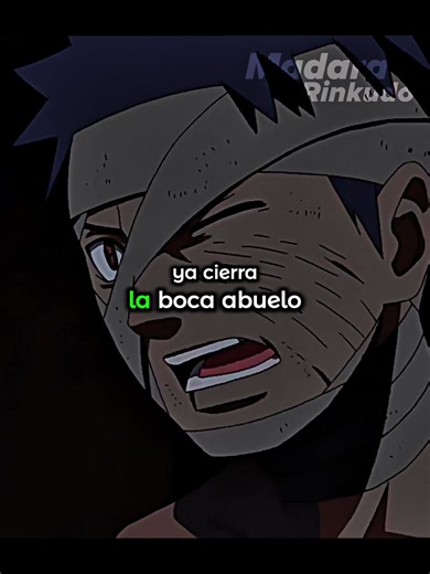 La muerte de Obito en Naruto Shippuden