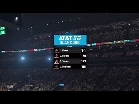 HOW TO WIN DUNK CONTEST NBA 2K22 *CURRENT GEN PS4* AND A PERFECT 5O!!!