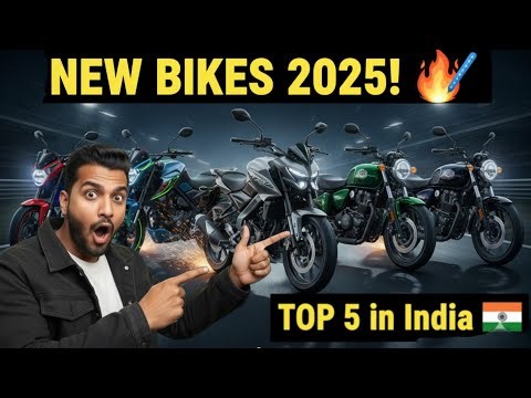 “5 Best New Bikes Launched in India 2025 | Price, Mileage & Full Details”