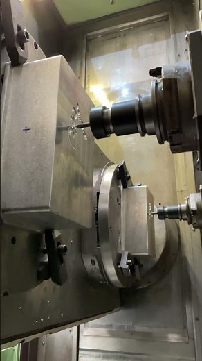 GROB G320 Twin Spindle ( 5 Axis HMC Machine)