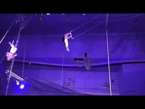 Flying Poemas Trapeze 4K @ Circus Circus Las Vegas 02/02/2024