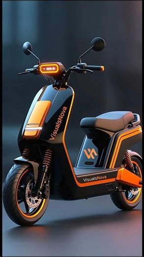 Futuristic Electric Scooter Ad AI Generated Concept VisualNova #aiart