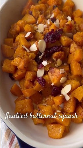 Sautéed Butternut Squash Recipe