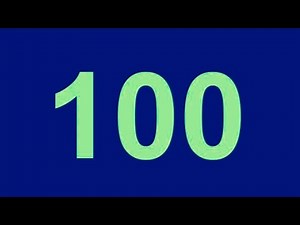 Big Numbers Song - count to 100 song