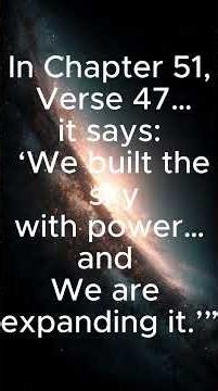 “Did the Qur’an Predict the Expanding Universe? (Math Proof Inside)”