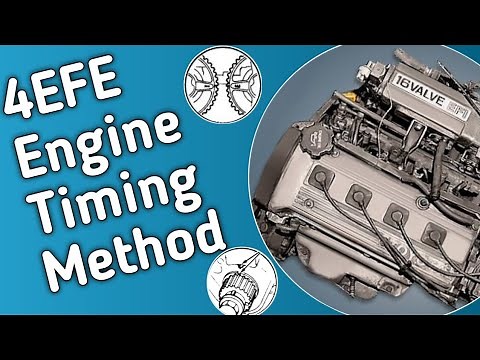 4EFE 16 value engine timing method camshafts Timing position by RajaAuto