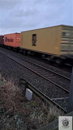 Class 66 66749 "Christopher Hopcroft MBE" going from Birch Coppice Gbrf to Felixstowe North #train