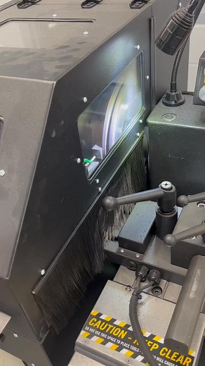 Brake machining seems to be a dying art, but we still teach it here at DMACC. We take pride in providing practical lessons and integrating modern equipment trends. #machining #brakes | DMACC Automotive Technology
