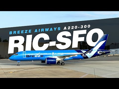 5 long hours in a Breeze Airways A220-300 "Nicest" seat