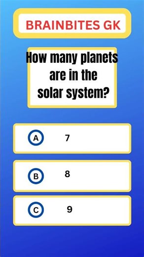 Quick Space Quiz 🌍 | Test Your Knowledge in 3 Seconds