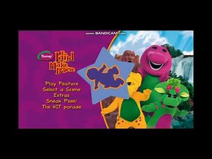 Barney The Land Of Make Believe DVD Menu Walkthrough