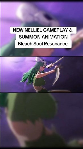 Nelliel Summon Animation & Gameplay Bleach Soul Resonance #bleach #ichigo #bleachsoulresonance