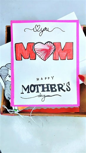 Diy Few Mother's Day Thread card Designs❤️😘#shortvideo #shorts #shortsfeed#mother
