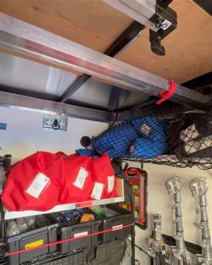 Ian Grau on Instagram: "Color coding is essential for organization on set. It allows crews to work more efficiently because it’s much more obvious what size an item is if it’s color coded. There’s no standard color code system, just either go off of a popular rental house in your area, or pick what you like! If you’re color blind, that is a bit of a bummer, but that’s what the labels are for 🥹. Shout out to @canvasgripinc for the custom rag bags 😁. #BTSLighting #OnSetLighting #SetLife #FilmLig